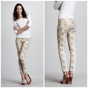 PAIGE Skyline Ankle Peg in Keighley Floral Jeans